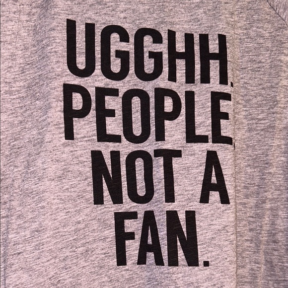 NWOT Torrid Ugh People Super Soft Slub Crew Neck Elbow Sleeve Raglan Tee - Picture 8 of 8